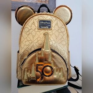 Mickey Mouse 50th Anniversary LoungeFly Backpack